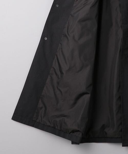 UNITED ARROWS（ユナイテッドアローズ）の「＜UNITED ARROWS＞ ポリエステル ナイロン スタンド モッズ コート（その他アウター・メンズ・ブラック・LARGE/MEDIUM/SMALL/X-LARGE）」の12枚目の写真
