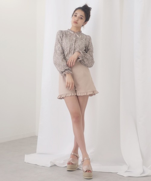 one after another NICE CLAUP(ワンアフターアナザーナイスクラップ)の「サテンくしゅっとサンダル(サンダル・レディース・カーキ/ピンク/ゴールド・SMALL/MEDIUM/LARGE)」の20枚目の写真