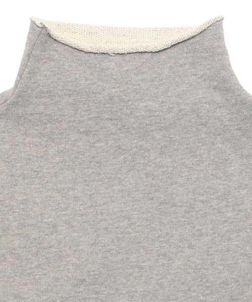BEAMS BOY(ビームスボーイ)の「EURISCO×BEAMS BOY / ボトルネック プルオーバー(スウェット・レディース・ライトグレー/ネイビー・ONE SIZE)」の17枚目の写真