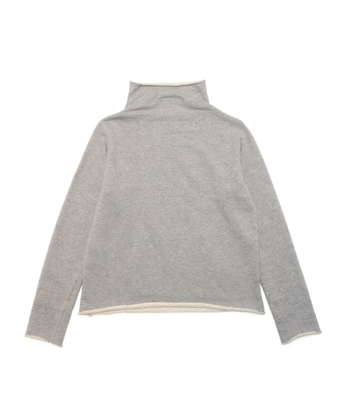 BEAMS BOY(ビームスボーイ)の「EURISCO×BEAMS BOY / ボトルネック プルオーバー(スウェット・レディース・ライトグレー/ネイビー・ONE SIZE)」の10枚目の写真