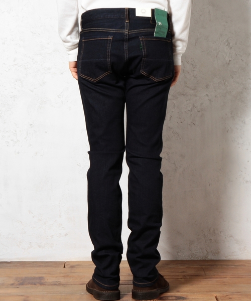 green label relaxing（グリーンレーベルリラクシング）の「◎SLIM 825TAPER デニムパンツ 5P（デニムパンツ・メンズ・ネイビー・33inch/31inch/30inch/34inch/32inch/29inch）」の6枚目の写真