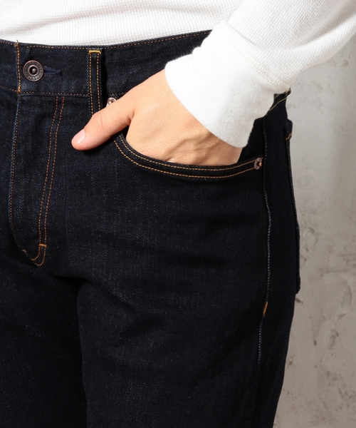 green label relaxing（グリーンレーベルリラクシング）の「◎SLIM 825TAPER デニムパンツ 5P（デニムパンツ・メンズ・ネイビー・33inch/31inch/30inch/34inch/32inch/29inch）」の10枚目の写真