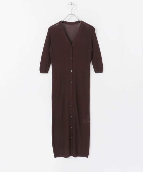 セール シアーリブロングカーディガン カーディガン ボレロ Sense Of Place By Urban Research センスオブプレイスバイアーバンリサーチ のファッション通販 Zozotown