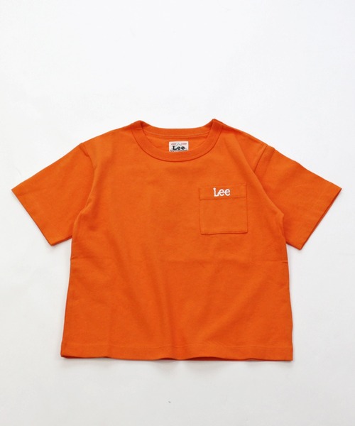 Lee（リー）の「LEE/リー ポケットTシャツ（キッズ）（Tシャツ/カットソー・キッズ・ブラック/オレンジ/ベージュ/ミント/オフホワイト・120/140/160/110/130/150）」の5枚目の写真