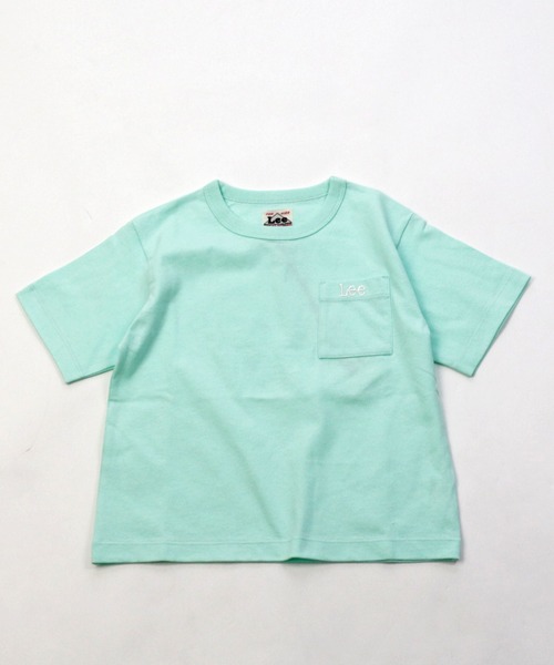 Lee（リー）の「LEE/リー ポケットTシャツ（キッズ）（Tシャツ/カットソー・キッズ・ブラック/オレンジ/ベージュ/ミント/オフホワイト・120/140/160/110/130/150）」の4枚目の写真