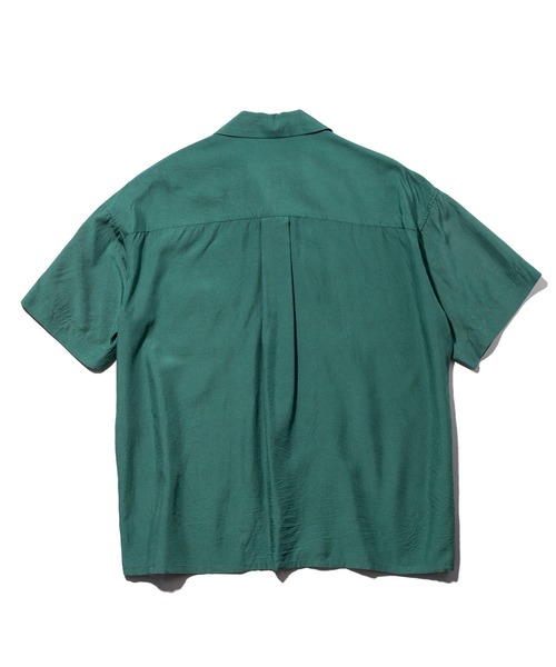 MR.OLIVE（ミスターオリーブ）の「MR.OLIVE ミスターオリーブ / VINTAGE RAYON CLOTH PLAIN-TYPE / RETRO GAME SHIRT ヴィンテージ レーヨン プレーン タイプ/レトロ オーバーシャツ / M-20147（シャツ/ブラウス・メンズ・マスタード/グリーン/ミント・SMALL/MEDIUM/LARGE）」の6枚目の写真
