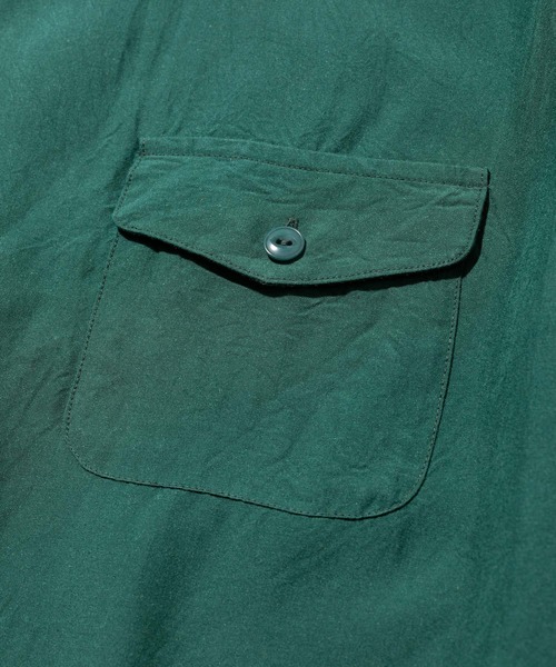 MR.OLIVE（ミスターオリーブ）の「MR.OLIVE ミスターオリーブ / VINTAGE RAYON CLOTH PLAIN-TYPE / RETRO GAME SHIRT ヴィンテージ レーヨン プレーン タイプ/レトロ オーバーシャツ / M-20147（シャツ/ブラウス・メンズ・マスタード/グリーン/ミント・SMALL/MEDIUM/LARGE）」の8枚目の写真