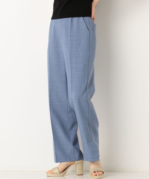 archives（アルシーヴ）の「シャンブレースリットパンツ（その他パンツ・レディース・カーキ/ベージュ/ブルー/ブラック・MEDIUM）」の18枚目の写真