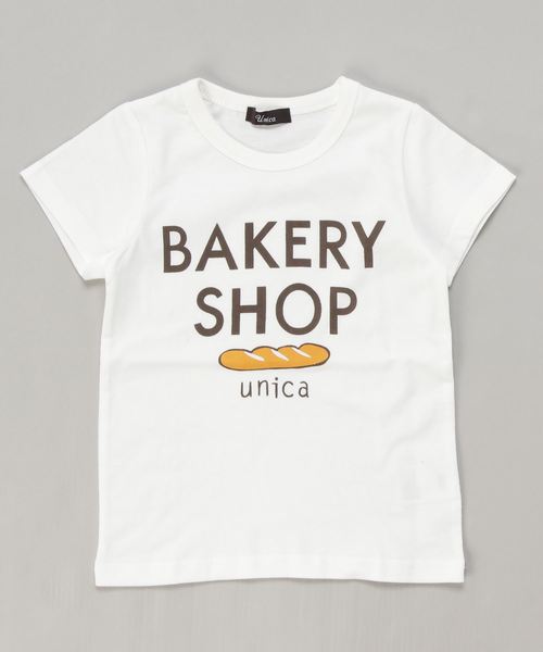 unica(ユニカ)の「UNICA 半袖Tシャツ(Tシャツ/カットソー・キッズ・ホワイト系その他/杢グレー/グリーン系その他/ホワイト系その他2/ピンク系その他/イエロー系その他/ブルー系その他/ホワイト系その他3/ホワイト系その他4/サーモンピンク/ピンク系その他2/イエロー系その他2/ピンク系その他3/グリーン系その他2/ブルー系その他2・120cm/130cm/110cm/140cm)」の2枚目の写真