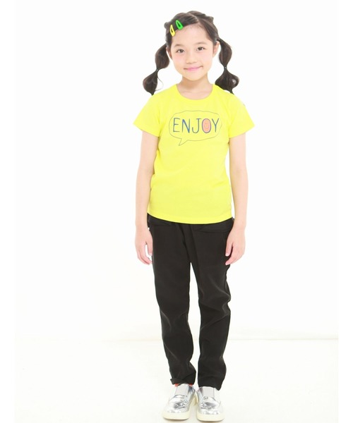 unica(ユニカ)の「UNICA 半袖Tシャツ(Tシャツ/カットソー・キッズ・ホワイト系その他/杢グレー/グリーン系その他/ホワイト系その他2/ピンク系その他/イエロー系その他/ブルー系その他/ホワイト系その他3/ホワイト系その他4/サーモンピンク/ピンク系その他2/イエロー系その他2/ピンク系その他3/グリーン系その他2/ブルー系その他2・120cm/130cm/110cm/140cm)」の1枚目の写真