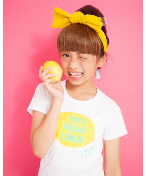 unica(ユニカ)の「UNICA 半袖Tシャツ(Tシャツ/カットソー・キッズ・ホワイト系その他/杢グレー/グリーン系その他/ホワイト系その他2/ピンク系その他/イエロー系その他/ブルー系その他/ホワイト系その他3/ホワイト系その他4/サーモンピンク/ピンク系その他2/イエロー系その他2/ピンク系その他3/グリーン系その他2/ブルー系その他2・120cm/130cm/110cm/140cm)」の5枚目の写真