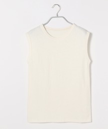 LAKOLE | コットンヘンプスリーブレストップス / LAKOLE(Tシャツ/カットソー)