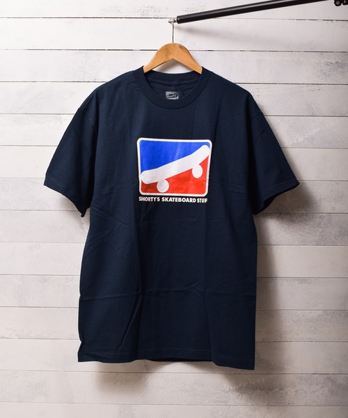 SHORTYS (ショーティーズ)の「『Shorty's』ロゴT(Tシャツ/カットソー・レディース・ネイビー/ホワイト/グレー・MEDIUM/SMALL/LARGE)」の6枚目の写真