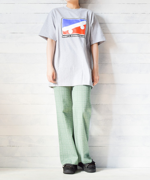 SHORTYS (ショーティーズ)の「『Shorty's』ロゴT(Tシャツ/カットソー・レディース・ネイビー/ホワイト/グレー・MEDIUM/SMALL/LARGE)」の7枚目の写真