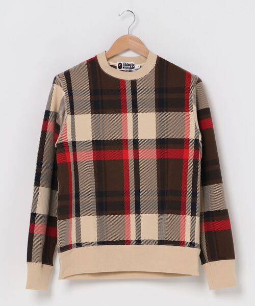 A BATHING APE（アベイシングエイプ）の「BAPE CHECK BAPE WIDE  