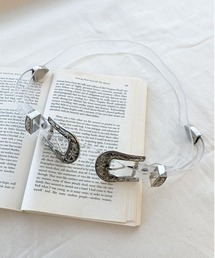 PairPair | ダブルバックルクリアベルト(AR)(ベルト)