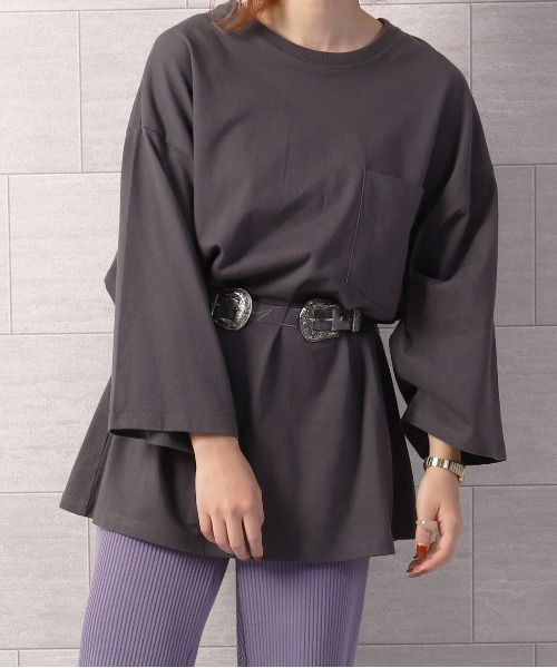 PairPair(ペアペア)の「ダブルバックルクリアベルト(AR)(ベルト・レディース・クリア・FREE)」の2枚目の写真