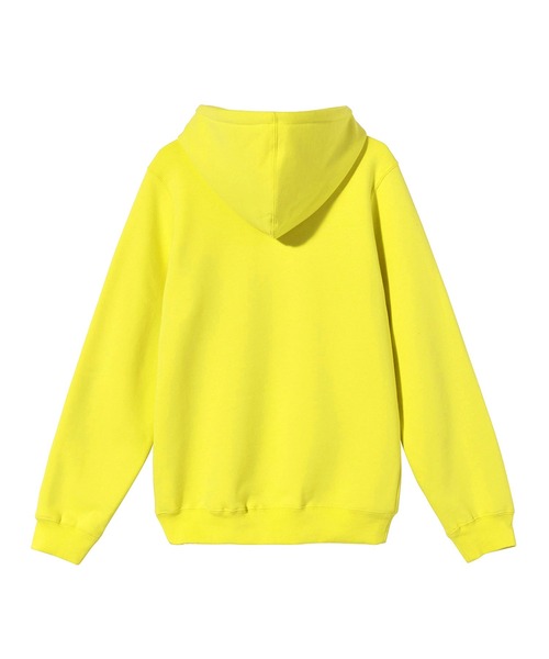 レア柄　STUSSYステューシー　フーディパーカー　ポップバブル　イエロー L STUSSY／ステューシー フルジップパーカー フーディー Mサイズ