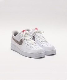 NIKE | NIKE AIR FORCE 1 '07 3M (WHITE/SILVER-ANTHRACITE-UNIVERSITY RED) ナイキ エア フォース 1 '07 3M【SP】(スニーカー)