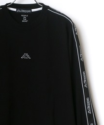 Kappa（カッパ）の「Kappa/カッパ ビッグシルエット刺繍ロゴ 袖テープ スウェット トレーナー（スウェット・メンズ）」