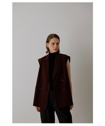 RIM.ARK | Double brested cocoon vest(ベスト)