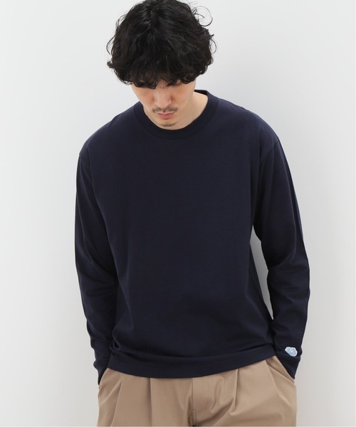 FRUIT OF THE LOOM（フルーツオブザルーム）の「【FRUIT OF THE LOOM / フルーツオブザルーム】 ロングスリーブ TEE（Tシャツ/カットソー・メンズ・ブラックミックス/ホワイト系その他/モスグリーン/カーキ/ネイビー/パープル・MEDIUM/LARGE/X-LARGE）」の5枚目の写真
