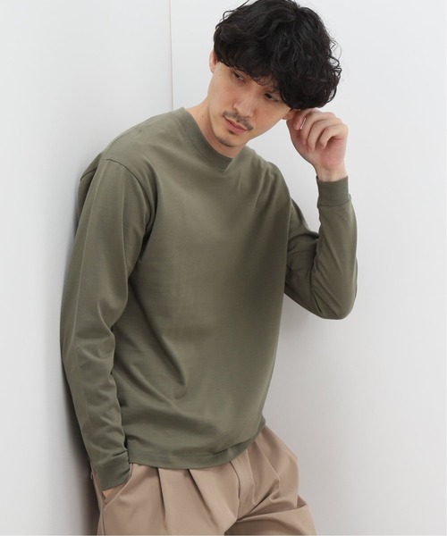 FRUIT OF THE LOOM（フルーツオブザルーム）の「【FRUIT OF THE LOOM / フルーツオブザルーム】 ロングスリーブ TEE（Tシャツ/カットソー・メンズ・ブラックミックス/ホワイト系その他/モスグリーン/カーキ/ネイビー/パープル・MEDIUM/LARGE/X-LARGE）」の3枚目の写真