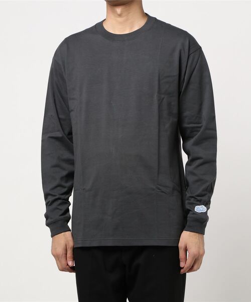 FRUIT OF THE LOOM（フルーツオブザルーム）の「【FRUIT OF THE LOOM / フルーツオブザルーム】 ロングスリーブ TEE（Tシャツ/カットソー・メンズ・ブラックミックス/ホワイト系その他/モスグリーン/カーキ/ネイビー/パープル・MEDIUM/LARGE/X-LARGE）」の14枚目の写真