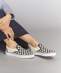 VANS | ＜VANS（バンズ）＞チェッカークラシックスリッポン/スニーカー(スニーカー)