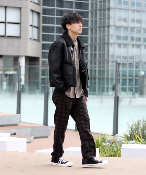 INHERIT（インヘリット）の「【#WC】Fake Mouton B3 JACKET（ブルゾン  