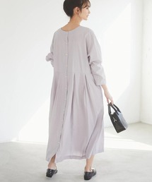 CRAFT STANDARD BOUTIQUE | 3WAY Wタックギャザーワンピース　＊(シャツワンピース)