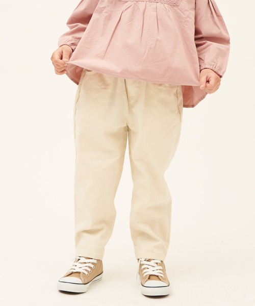 RUGGEDWORKS(ラゲッドワークス)の「ラッピングウエストロングパンツ(デニムパンツ・キッズ・キナリ/カーキ・90/100/110/120/130/140/150)」の2枚目の写真