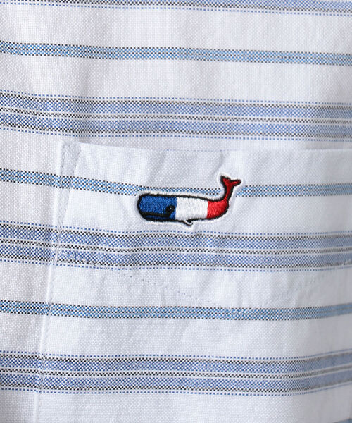 NOLLEY'S goodman（ノーリーズグッドマン）の「クジラ ワンポイント ボタンダウン シャツ（シャツ/ブラウス・メンズ・ホワイト系その他/ブルー系その他/ホワイト/ブラウン系その他/サックスブルー・M/XL/S/L/XXL）」の14枚目の写真