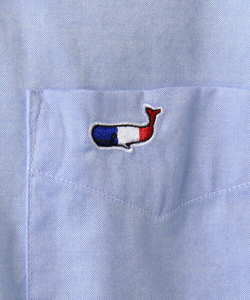 NOLLEY'S goodman（ノーリーズグッドマン）の「クジラ ワンポイント ボタンダウン シャツ（シャツ/ブラウス・メンズ・ホワイト系その他/ブルー系その他/ホワイト/ブラウン系その他/サックスブルー・M/XL/S/L/XXL）」の17枚目の写真