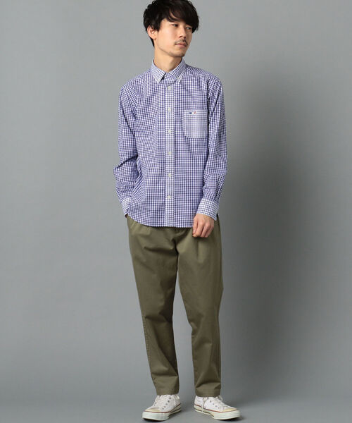 NOLLEY'S goodman（ノーリーズグッドマン）の「クジラ ワンポイント ボタンダウン シャツ（シャツ/ブラウス・メンズ・ホワイト系その他/ブルー系その他/ホワイト/ブラウン系その他/サックスブルー・M/XL/S/L/XXL）」の21枚目の写真