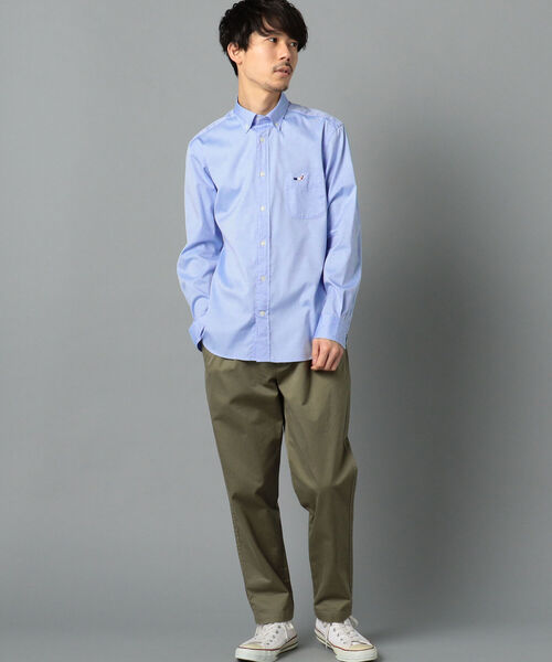 NOLLEY'S goodman（ノーリーズグッドマン）の「クジラ ワンポイント ボタンダウン シャツ（シャツ/ブラウス・メンズ・ホワイト系その他/ブルー系その他/ホワイト/ブラウン系その他/サックスブルー・M/XL/S/L/XXL）」の22枚目の写真