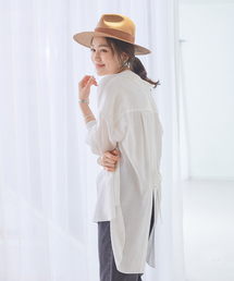 【WEB&一部店舗限定】カールマイヤーバックスリットシャツ