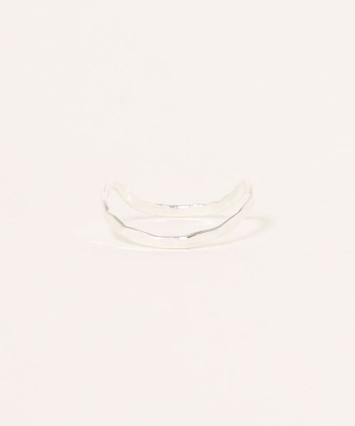 tone（トーン）の「【V&SSS】botanic U＆V　ring sv925（リング・レディース・シルバー・7号/15号/FREE/11号/1号/9号/3号/5号/13号/18号）」の2枚目の写真