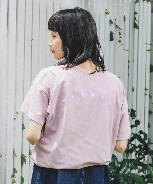 MILKFED.(ミルクフェド)の「MILKFED x OP BIG SS TEE COOPER SWIM SUIT(水着・レディース・ホワイト/ブラック/ブラウン/ピンク/ライトグリーン・ONE SIZE)」の1枚目の写真