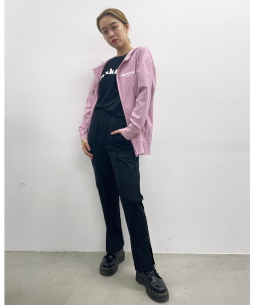 MILKFED.(ミルクフェド)の「MILKFED x OP BIG SS TEE COOPER SWIM SUIT(水着・レディース・ホワイト/ブラック/ブラウン/ピンク/ライトグリーン・ONE SIZE)」の8枚目の写真