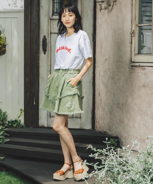 MILKFED.(ミルクフェド)の「MILKFED x OP BIG SS TEE COOPER SWIM SUIT(水着・レディース・ホワイト/ブラック/ブラウン/ピンク/ライトグリーン・ONE SIZE)」の17枚目の写真