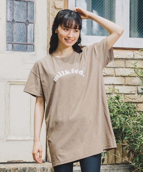 MILKFED.(ミルクフェド)の「MILKFED x OP BIG SS TEE COOPER SWIM SUIT(水着・レディース・ホワイト/ブラック/ブラウン/ピンク/ライトグリーン・ONE SIZE)」の20枚目の写真