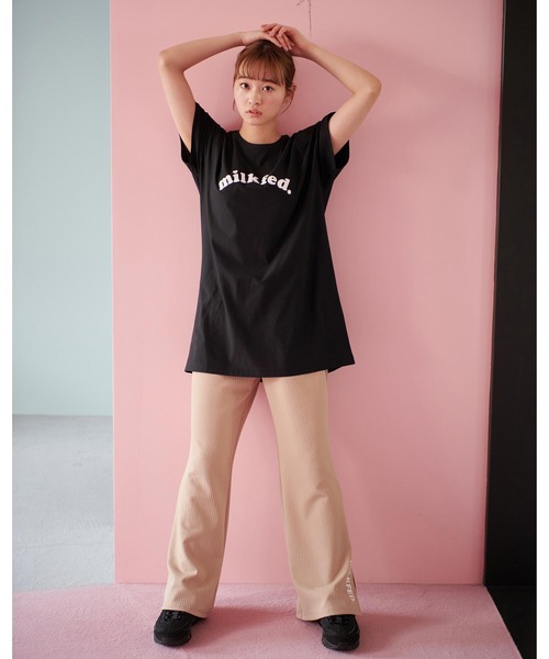 MILKFED.(ミルクフェド)の「MILKFED x OP BIG SS TEE COOPER SWIM SUIT(水着・レディース・ホワイト/ブラック/ブラウン/ピンク/ライトグリーン・ONE SIZE)」の14枚目の写真