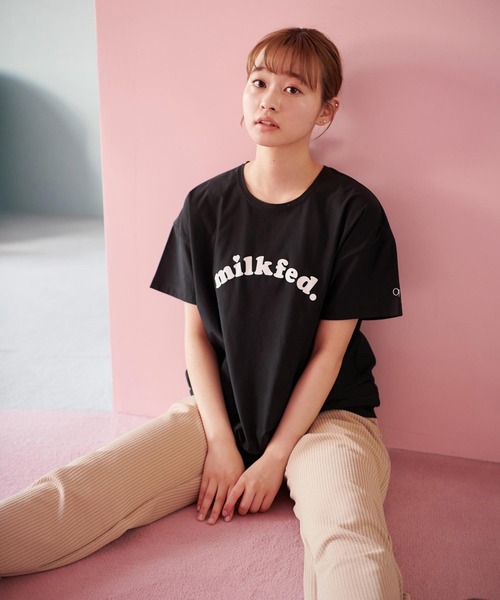 MILKFED.(ミルクフェド)の「MILKFED x OP BIG SS TEE COOPER SWIM SUIT(水着・レディース・ホワイト/ブラック/ブラウン/ピンク/ライトグリーン・ONE SIZE)」の13枚目の写真