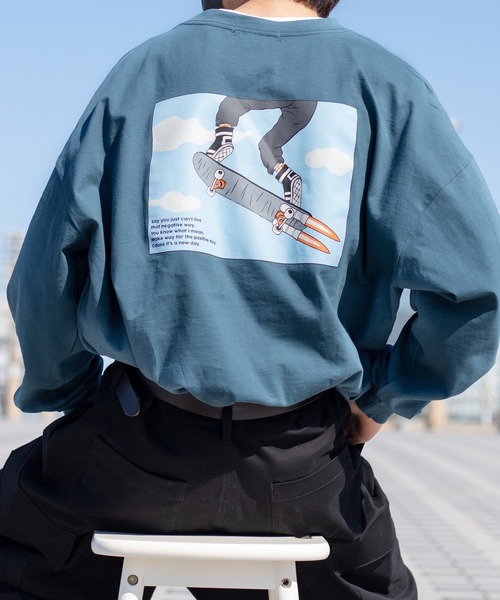 kutir(クティール)の「レトロアソートプリントロンT(Tシャツ/カットソー・メンズ・ホワイト/ブラック/パープル/オフホワイト/サックスブルー/マスタード/ホワイト系その他・MEDIUM/LARGE)」の1枚目の写真