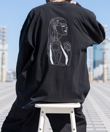 レトロアソートプリントロンT