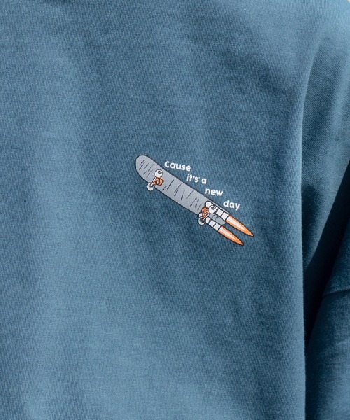 kutir(クティール)の「レトロアソートプリントロンT(Tシャツ/カットソー・メンズ・ホワイト/ブラック/パープル/オフホワイト/サックスブルー/マスタード/ホワイト系その他・MEDIUM/LARGE)」の15枚目の写真