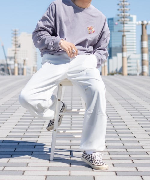 kutir(クティール)の「レトロアソートプリントロンT(Tシャツ/カットソー・メンズ・ホワイト/ブラック/パープル/オフホワイト/サックスブルー/マスタード/ホワイト系その他・MEDIUM/LARGE)」の21枚目の写真