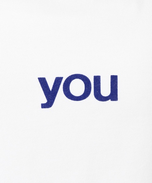 SLOBE IENA（スローブイエナ）の「you5/S TEE【手洗い可能】◆（Tシャツ/カットソー・レディース・ホワイト/ブラック系その他・FREE）」の4枚目の写真
