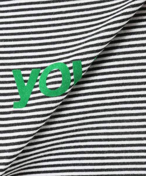SLOBE IENA（スローブイエナ）の「you5/S TEE【手洗い可能】◆（Tシャツ/カットソー・レディース・ホワイト/ブラック系その他・FREE）」の8枚目の写真